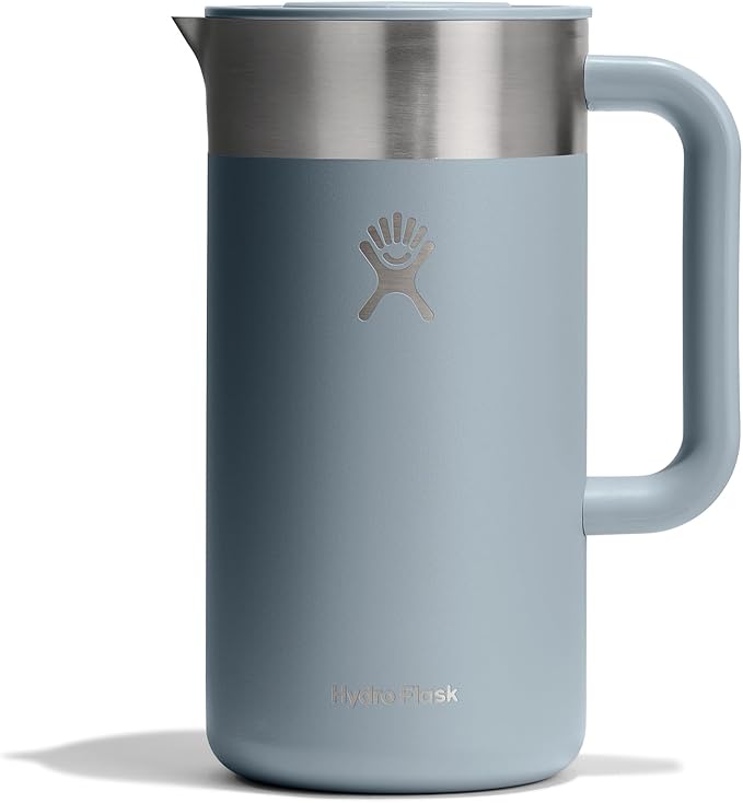 Hydro Flask French Press- Insulated Stainless Steel Coffee Maker Camping and Outdoors Shale Gray
