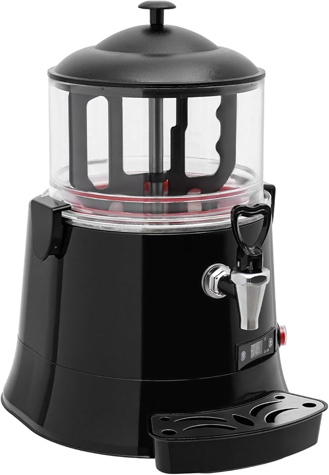 Stainless Steel Hot Chocolate Machine 5L Commercial Hot Chocolate Machine Maker Black Color