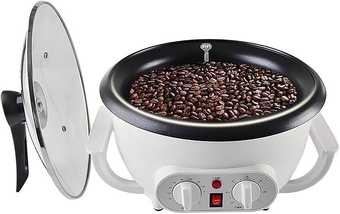 WINB Coffee Roaster Machine for Home Use 110V Household Electric Coffee Bean Roaster with Timer Roasting Machine Peanut Bean Home Coffee Roaster