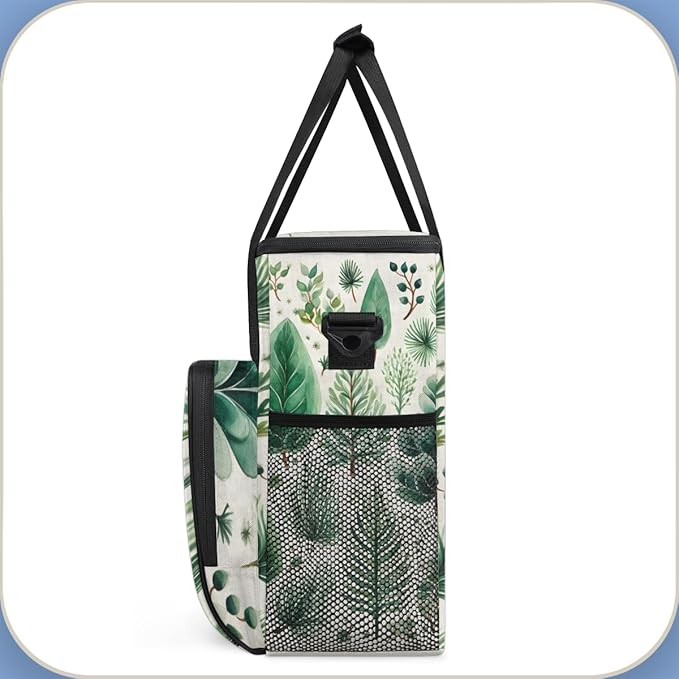 Christmas Tree Coffee Maker Carrying Bag Gothic Tree Travel Storage Bag Compatible with K-Mini or K-Mini Plus Single Serve Coffee Brewer Carrying Case with Multiple Pockets &amp Shoulder Strap
