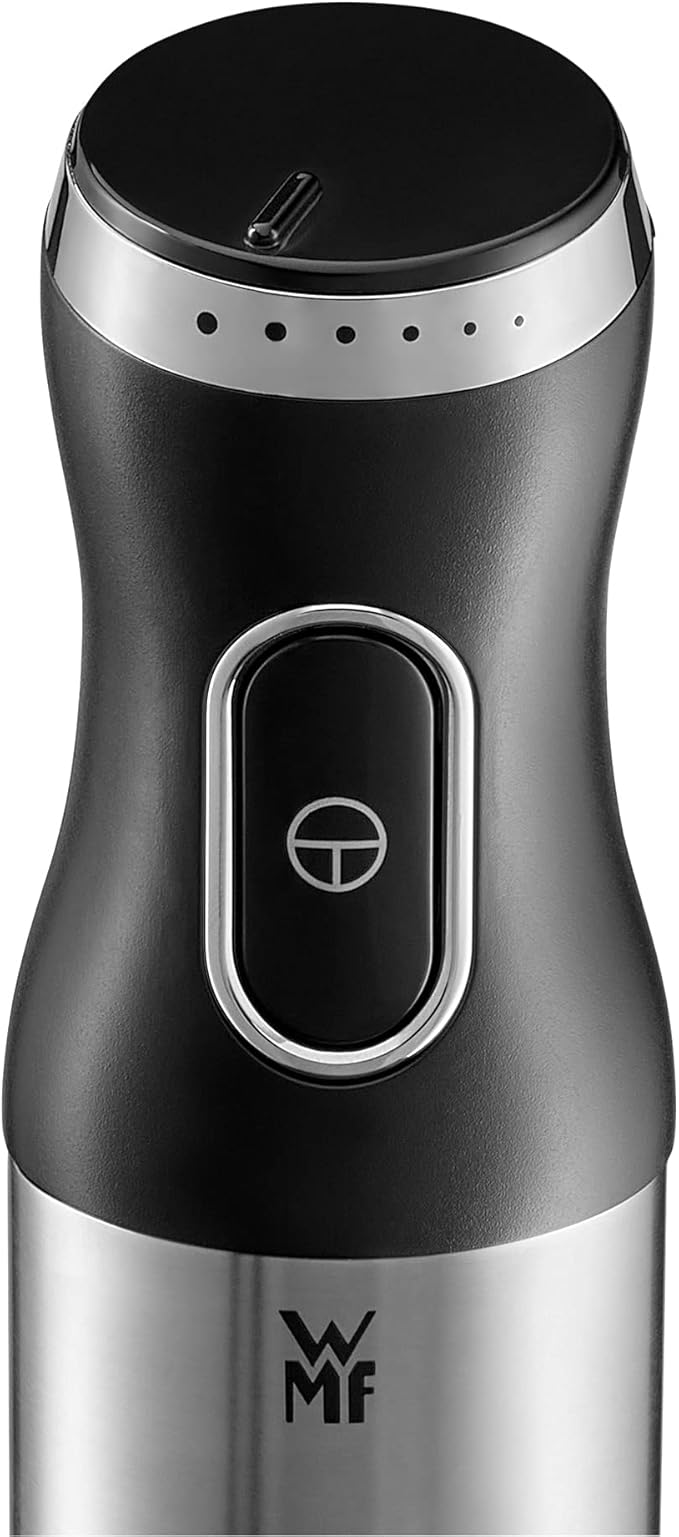 WMF Kult x Stick Blender Immersion Metallic – Mixer (Mixer 700 W Black Dive In Black Metallic Stainless Steel 700 W 220 – 240 V 50 – 60)