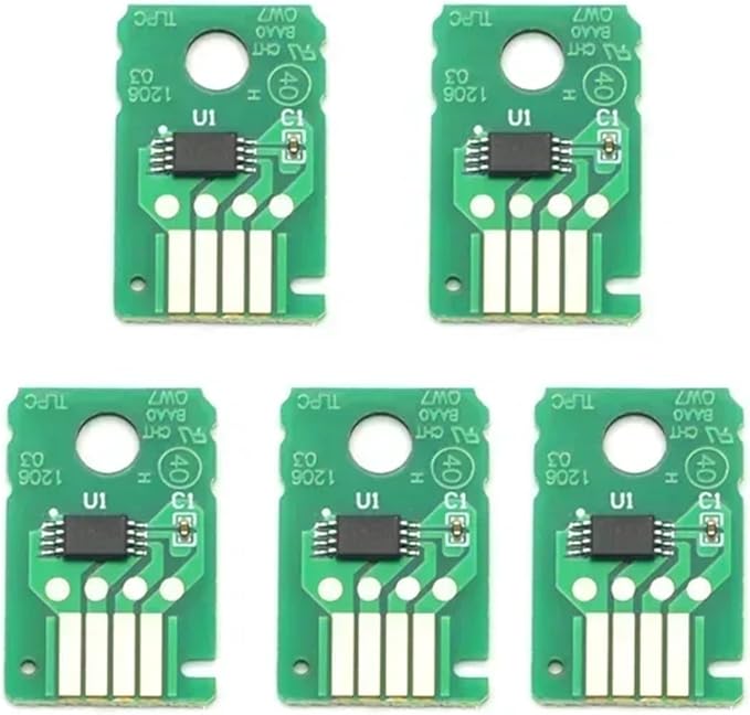 MC-30 MC-31 Maintenance Tank Chip Resetter for Canon TM-200 TM-205 TM-300 TM-305 GP-200 GP-300 TA-20 TA-30 TX5200 TX5300 TX5400(MC-30 31 Chip-5PCS)
