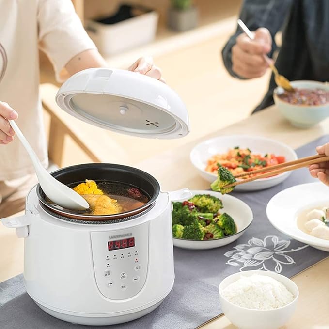 Electric cooker Rice Cooker Home Insulation Function Quality Inner Pot Spoon Steamer And Measuring Cup Mini Dormitory (A) (A)