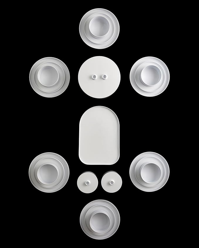 Max 1 | 25-Piece Dinnerware Set | Hellerware | Massimo &amp Lella Vignelli
