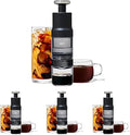 OXO Brew Rapid Brewer - Portable Coffee MakerFast Manual Hot &amp Cold BrewSmall Handheld BrewerCompact Travel Coffee Maker(Pack of 4)