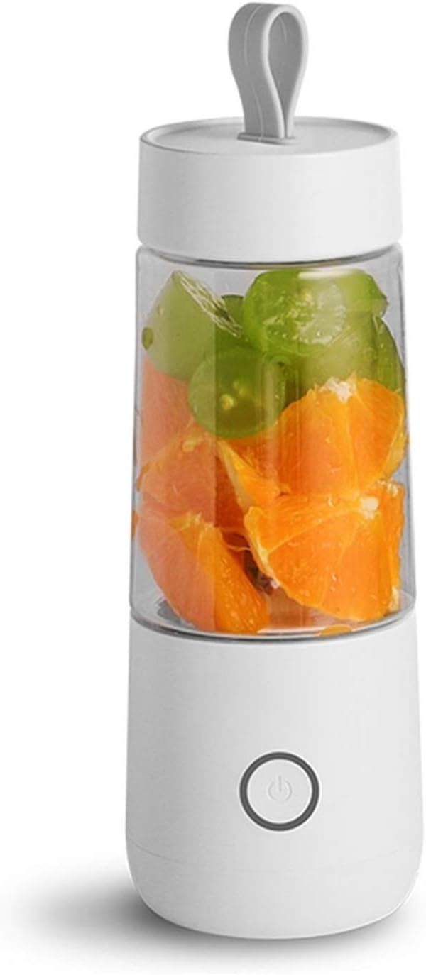 Portable Blender Personal Mixer Fruit Rechargeable with USB Mini Blender for Smoothie Fruit Juice Milk Shakes 350ml 4 Blades for Great Mixing (Color : B) (A)