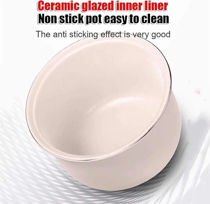 Commercial Rice CookerHousehold Large Stainless Steel Rice Cookerwith Ceramic Glaze Non Stick Inner PotMeasuring Cup &amp Scoop Rice CookerOne Color-10L-1600W