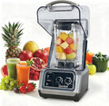 Commercial Blender for Smoothies 2200W With Quiet Shield80oz BPA-Free Pitcher for ShakesSelf-Cleaning &amp Ice Crush Pro6-leaf Stainless Steel BladeSmoothie &amp Shake Maker for Restaurants Kit