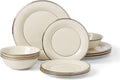 Lenox 896065 Solitaire 12-Piece Dinnerware Set Service for 4