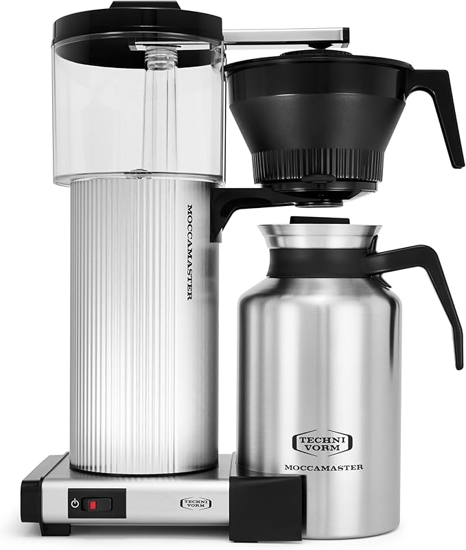Technivorm Moccamaster 39340 CDT Grand Coffee Maker 60 Ounce Silver