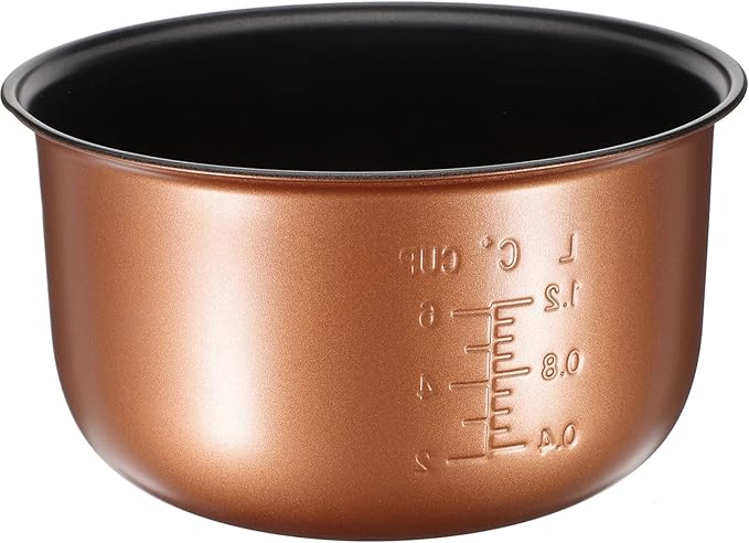 Rice Cooker Inside Pot Rice Cooker Inner Pot Non- Stick Liner Cooking Container Insert Maker Accessories for Maker Cooker