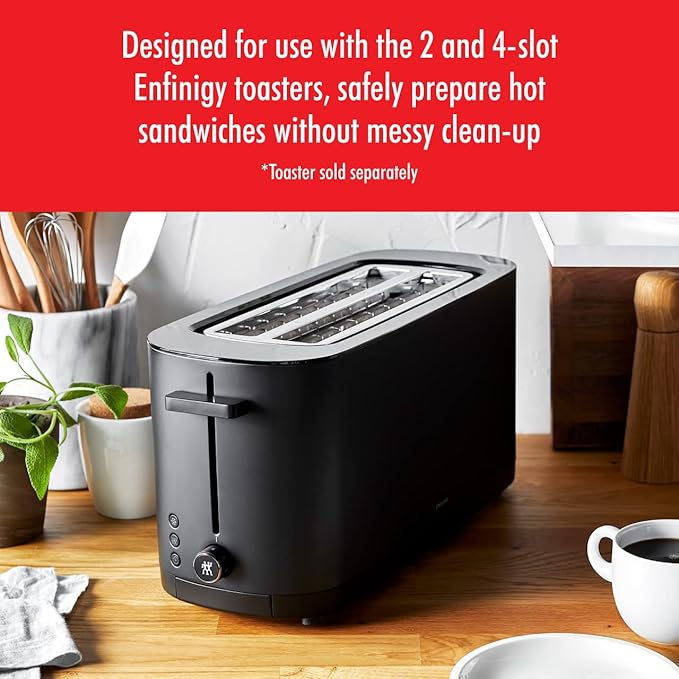 ZWILLING Enfinigy Toaster Sandwich Rack - Long - Black