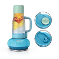 Ninja Blendboss™ | Personal Blender for Smoothies &amp Frozen Drinks | 26oz Travel Tumbler with LeakProof Lid Chug Spout &amp Detachable Straw | Auto-iQ Technology | Blue Raspberry | DB351BL