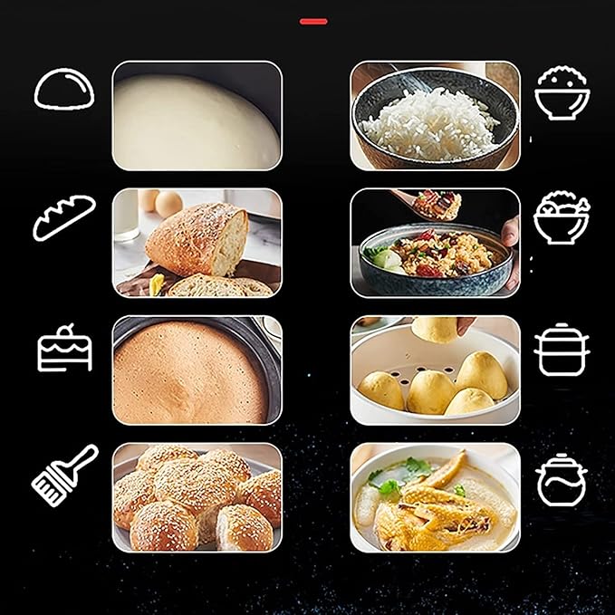 Low-Sugar Rice Cooker Household Multi-Function Rice Cooker Rice Soup Separated Thicken Non-Stick Liner for 1-3 People