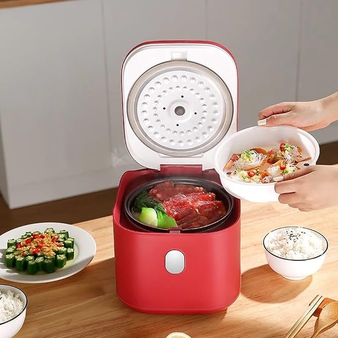 GRFIT Household Small Mini Smart Rice Cooker Fully Automatic Timed Cooking Rice Cooker (Color : A) jinyi2016SHOP-1998