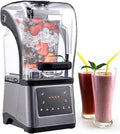 Blender Smoothie Maker 2200 W Powerful Blender for Kitchen with 1.6 L Thickened Container &amp 6 Sharp Blades with Sound Enclosure for Shakes Smoothies Ice Crushing Fruits