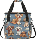 Cute Dogs Coffee Maker Travel Bag for K-Mini or K-Mini Plus Single Serve Coffee Brewer Portable Storage Tote Case for Tarvel