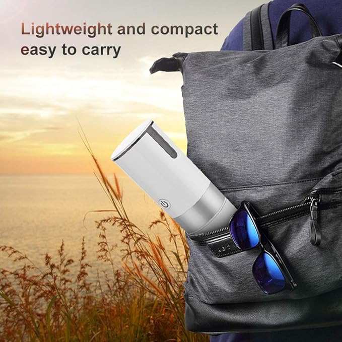 Portable Espresso Machine USB Coffee Maker Small Travel Coffee Machine(Size:9.96 * 2.95 * 2.95 in)