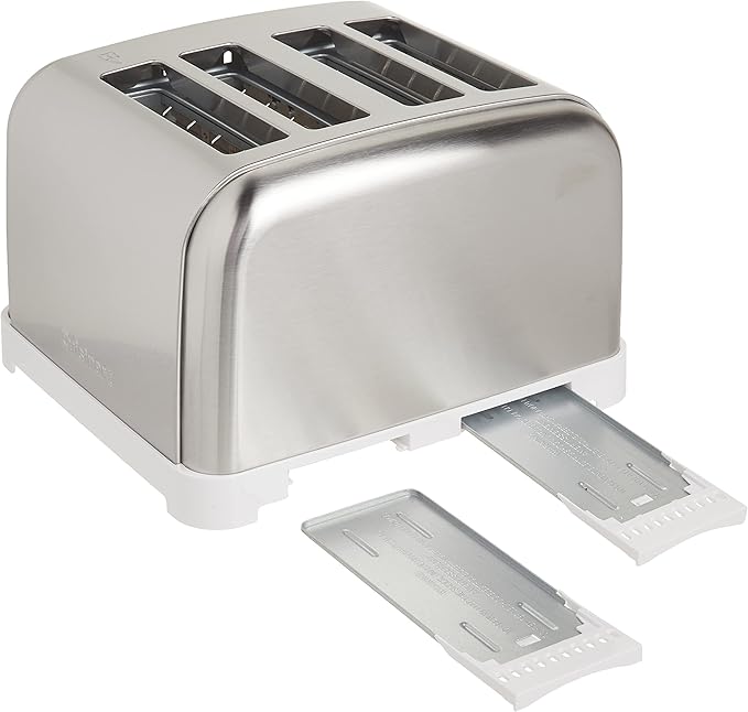 Cuisinart CPT-180WP1 4-Slice Metal Classic Toaster White/Stainless Steel