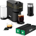Nespresso Vertuo Pop+ Coffee and Espresso Maker by De'Longhi Samra Origins by The Weeknd Aeroccino3 Milk Frother and Togetherness Blend Double Espresso Light Roast 20-Count Coffee Pods