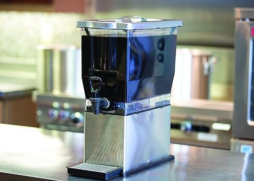 Service Ideas CBNS3SS Cold Brew N' Serv System Cold Brew Coffee Maker 3 Gallon Stainless Steel