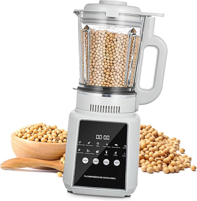 110v Electric Blender Wall Breaking Machine Smoothies Blender Cold Press Juicer Non-stick Jar Self-cleaning Quiet Operation Touch Display