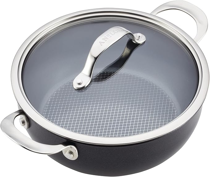 Anolon X Cookware/Pots and Pans Set 8 Piece Dark Gray