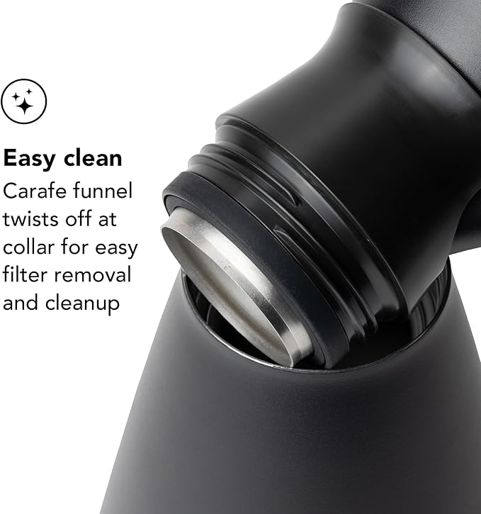 MiiR New Standard Carafe 33oz Shatterproof Durable Double-Wall Vacuum Insulated Coffee Carafe for Pour Over Coffee