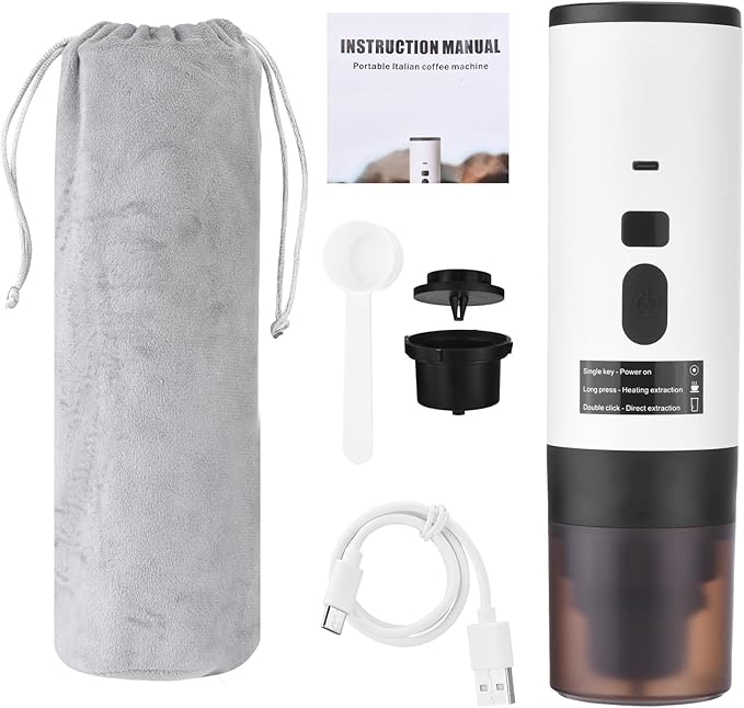 Rengue Plus Maker Portable Coffee Maker Machine for Travel Camping Office Kitchen Appliances