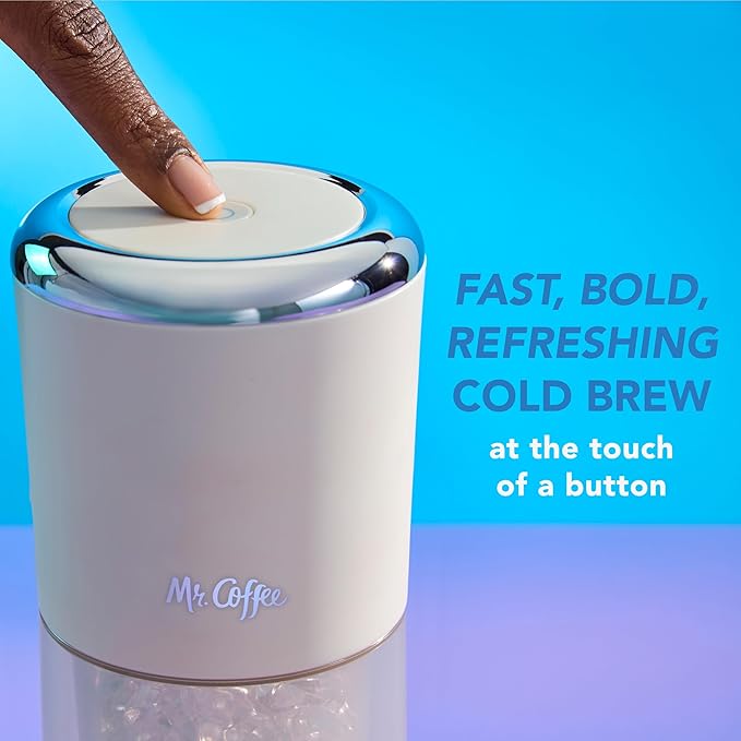Mr. Coffee® Express Cold Brew Coffee Maker 10-Minute Cold Brew Coffee Machine Oat Milk