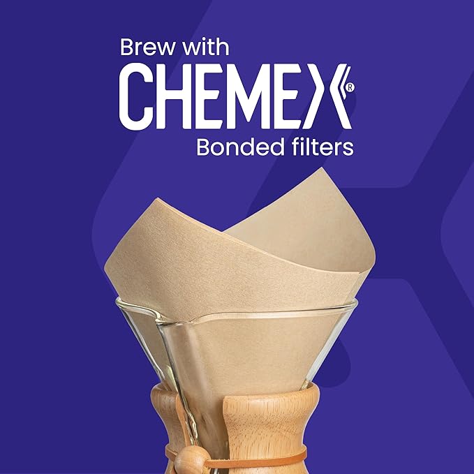 Chemex Pour-Over Glass Coffeemaker - Twisted Glass Handle Series - 6-Cup Citrus - Exclusive Packaging