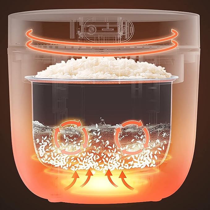 Rice Cooker/Multi-Function Steamable Mini Household Small Smart Rice Cooker Dormitory Family of Three 2L Rice Cooker (A)()