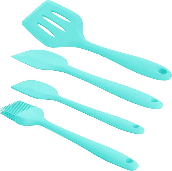 Megachef Tool Cookware Utensil Set 12 Piece Light Teal