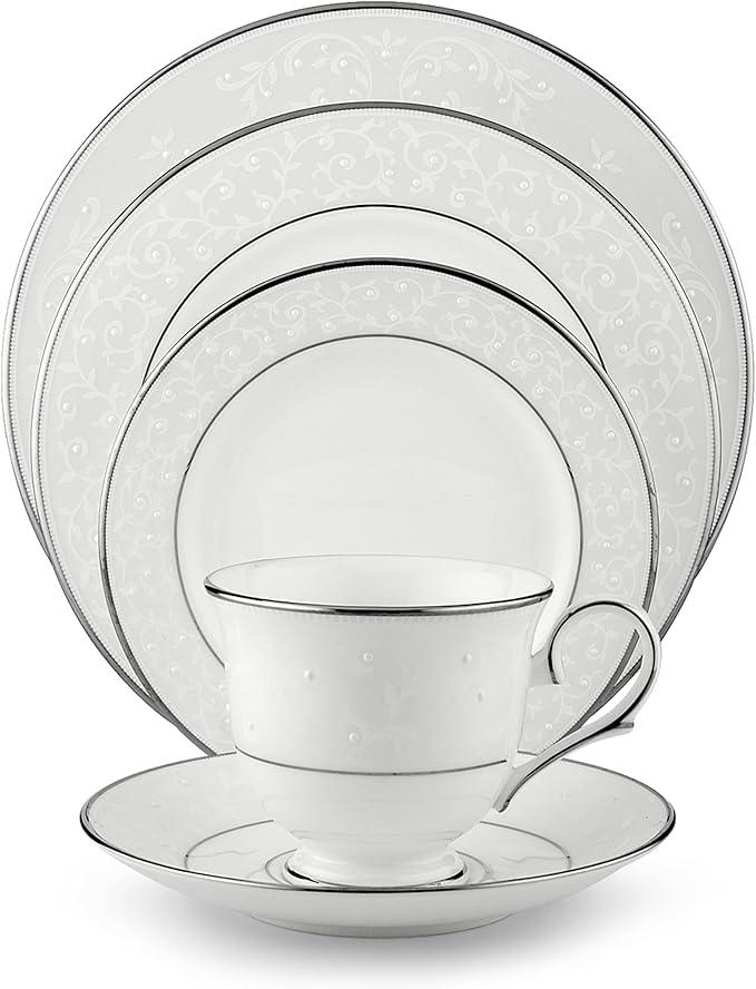 Lenox 5-Piece Place Setting Opal Innocence White