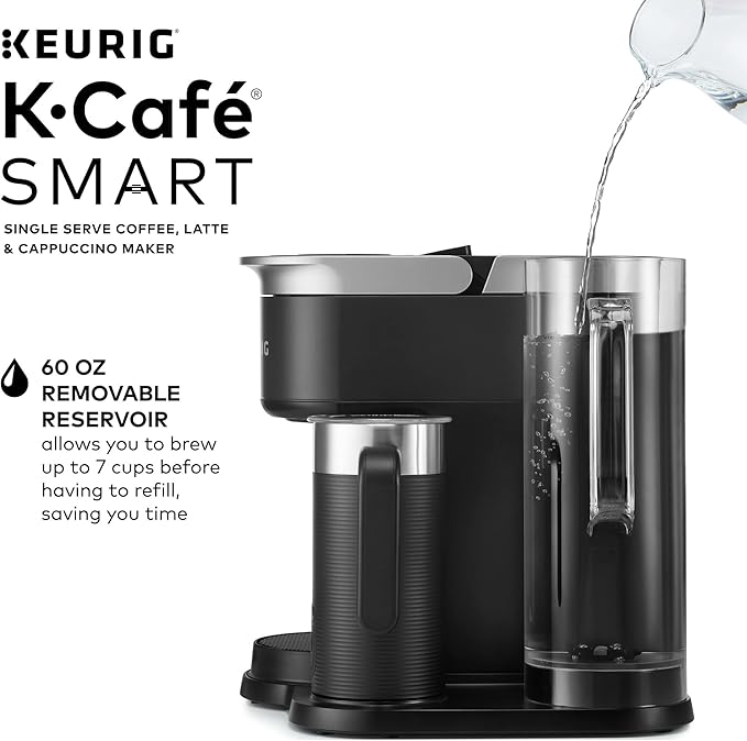Keurig K-Cafe Essentials Single Serve K-Cup Pod Coffee Maker Black