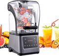 Blender Smoothie Maker 2200 W Home Food Grinder 1.6 L 9 Adjustable Speeds Alloy Six-Blade Blade Assembly Up to 48000 RPM Smooth Crushing of Ice/Fruits with Push Bar