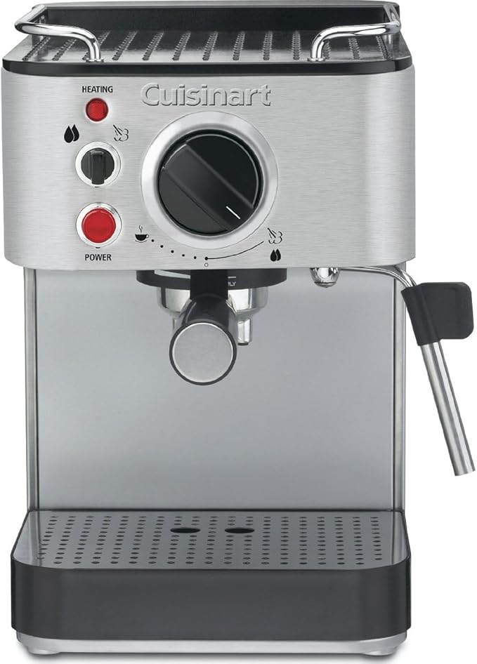 Cuisinart 1.66 Quart Stainless Steel Espresso Maker Silver EM-100NAS
