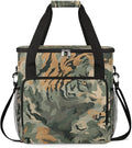 Abstract Camouflage Tiger Coffee Maker Carrying Bag for Keurig K-Mini or K-Mini Plus Storage Portable Coffee Maker Travel Bag