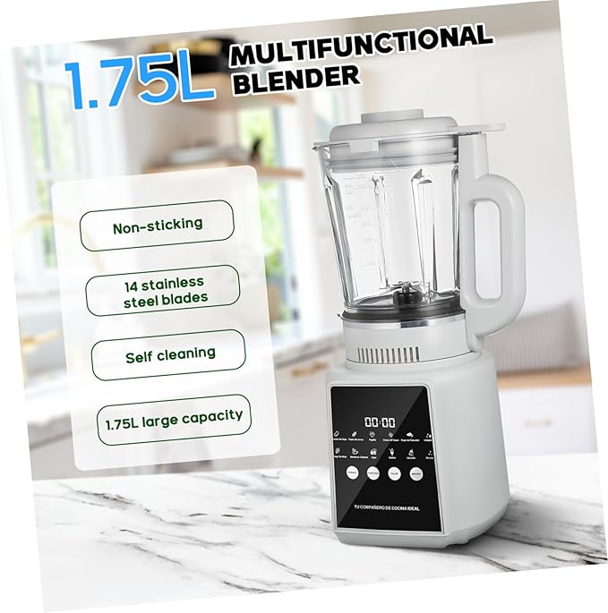 LIFKOME High Speed Blender Wall Breaking Machine Ninja Blenders Combo Large Capacity