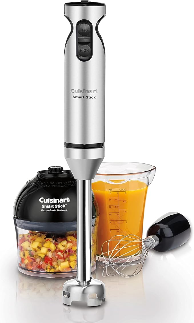 CUISINART SmartStick 2-Speed Hand Blender with Chopper Attachment