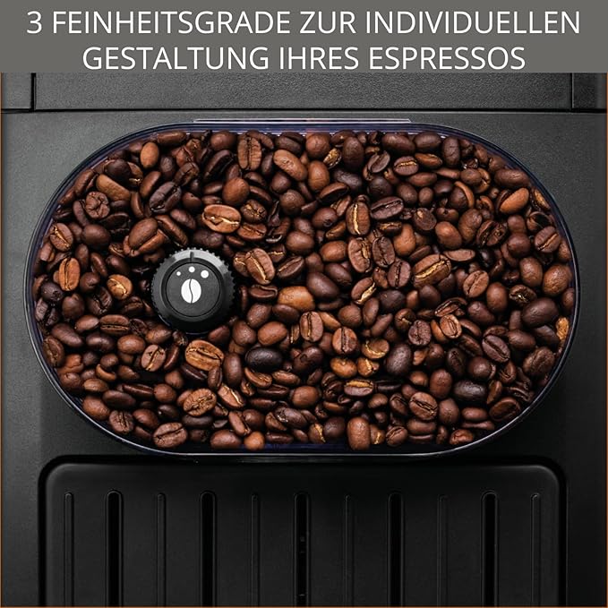 KRUPS Automatic Coffee Machine 1.8 l 15 bar CappuccinoPlus nozzle) black by Krups