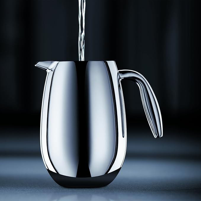 Bodum 17 oz Columbia Thermal French Press Coffee Maker Insulated Double Wall Stainless Steel Chrome