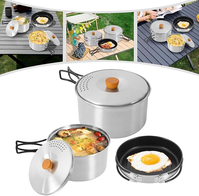 Cookware Sets Pots and Pans Set Non stick Induction Cookware Non toxic Healthy Non Stick Kitchen Cooking Set with Frying Pans Set