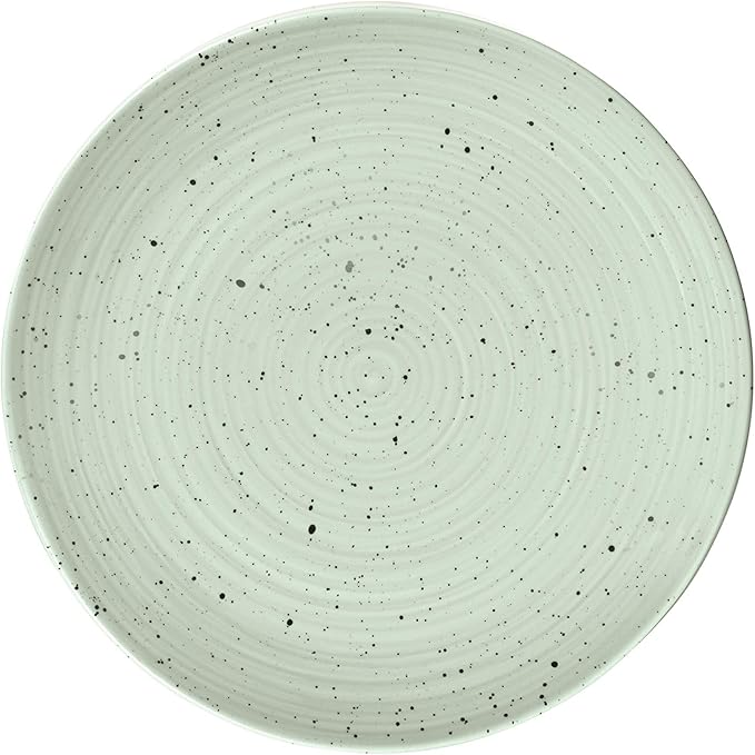 Sango Siterra Artist's Blend 20-Piece Stoneware Dinnerware Set – Service for 4 Mixed Glossy Finish with Unique Speckled Design for Everyday Dining &amp Entertainment Dishwasher &amp Microwave Saf
