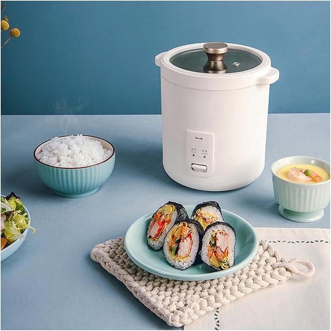 Mini Rice Cooker Commercial Rice Cooker 1.2L Multi-Functional Small Rice Cooker For 1-3 People Cooking