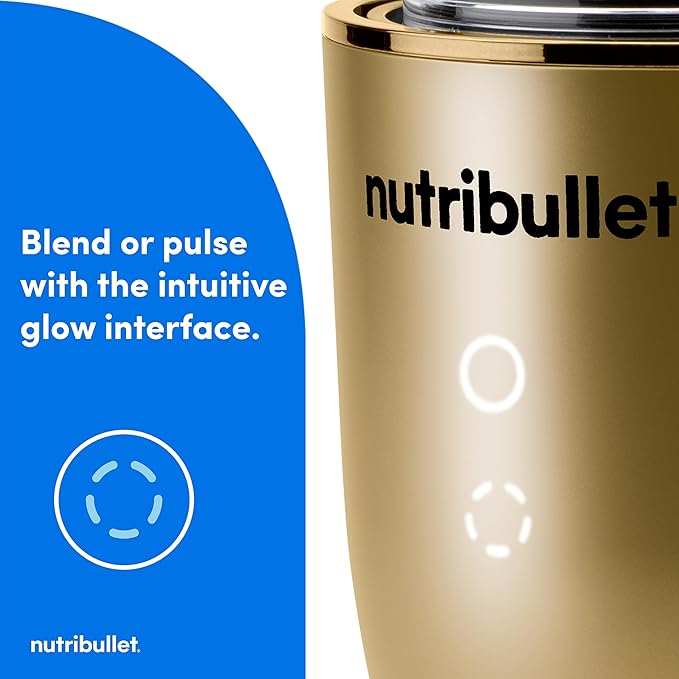 nutribullet Ultra Personal Blender NB50500BR 32 oz Brass (Renewed)