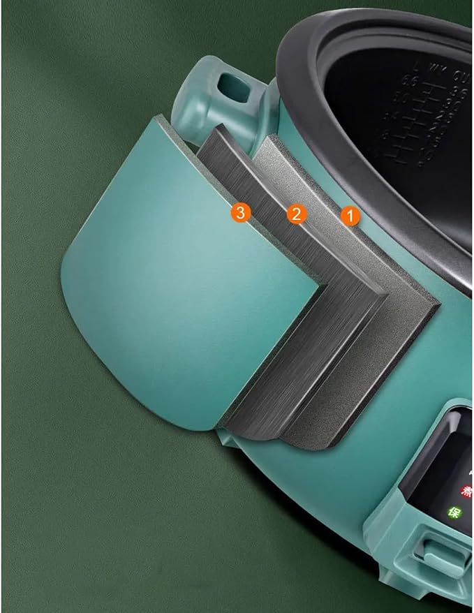 GRFIT Large Capacity Rice Cooker Non-Stick 6-70 People Hotel Commercial Super Large Electric Rice Cooker Commercial Cookware (Color : 28L with steamer) jinyi2016SHOP-1998