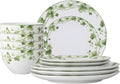 Noritake Ivy Whisper 12-Piece Dinnerware Set Service For 4