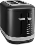 KitchenAid 2 Slice Automatic Toaster with Extra Wide Slots KMT2109BM Black Matte
