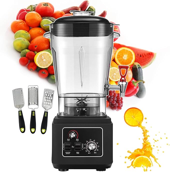 2900w Countertop Blenders | Food Blender And Nut Mill 11l/15l/19l | Kitchen Beverage Machine | Multifunctional Smoothie Maker 7 Speeds Juices Shakes Smoothies Sauces Batter15L